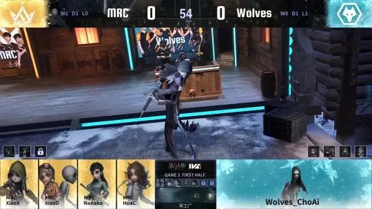 第五人格IVL：MRC双阵营发力拿下关键胜场，击败成都Wolves！