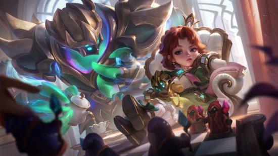 《LOL》2024女帝系列皮肤上新！原画及模型展示