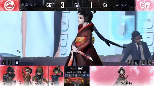 第五人格IVL：成都GG_xawm“使徒”守椅关键震慑，成功三抓终结比赛！