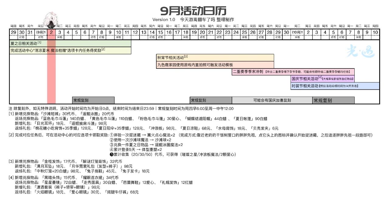 9月2日光遇国服任务丨测试服下次开启圣诞节活动测试，出现新斗篷！