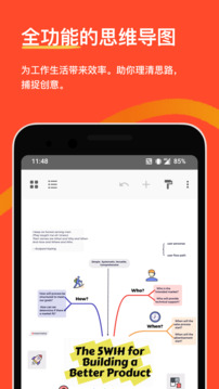 XMind思维导图截图
